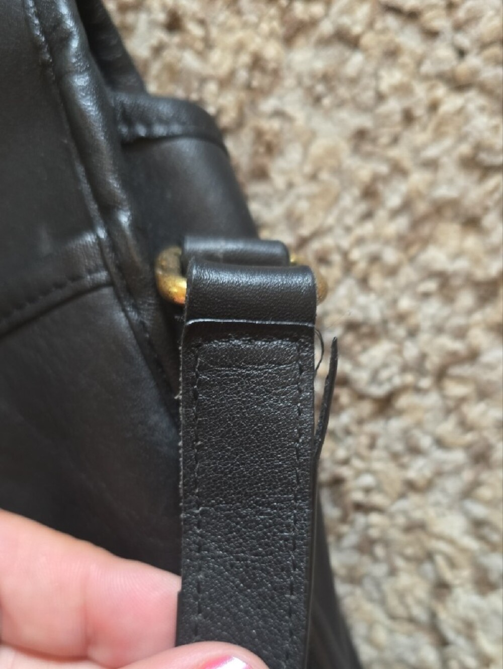 2007 Coach City Bag Crossbody Bag with Gold Turn-Lock  Fixer-Upper - Picture 7 of 9